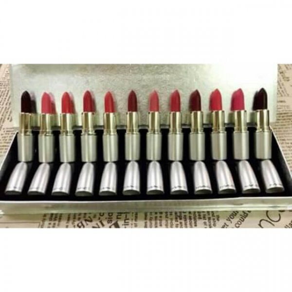 Buy MAC Pack of 24: 12 MAC MATTE Lipsticks in pakistan sanwarna.pk