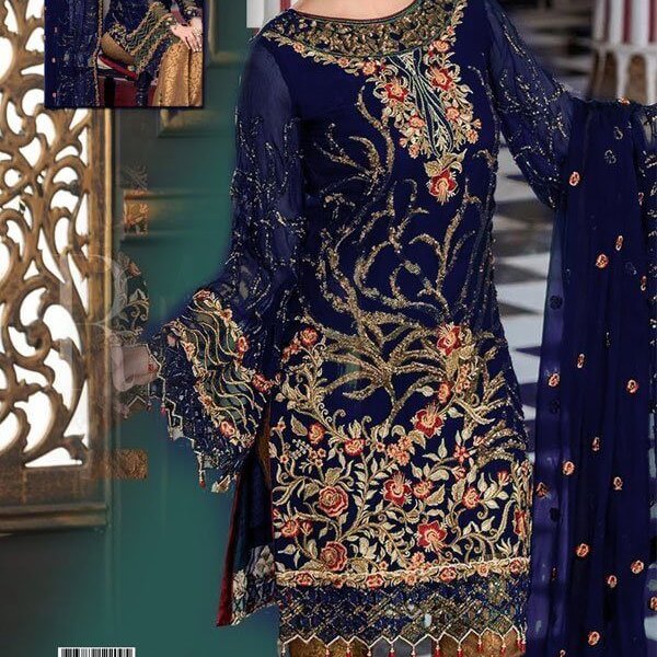 Classic Pakistani Jamawar Suits For Wedding Party Wear  Nameera by Farooq