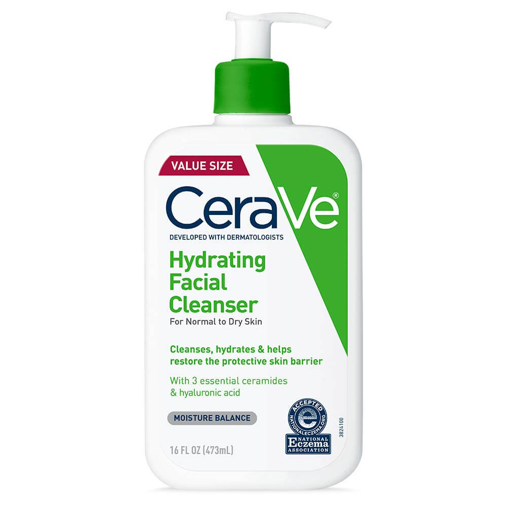 cerave hydrating facial cleanser value size sanwarna.pk