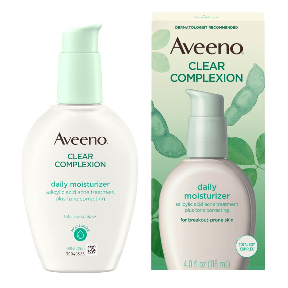 aveeno clear complexion daily moisturizer ingredients