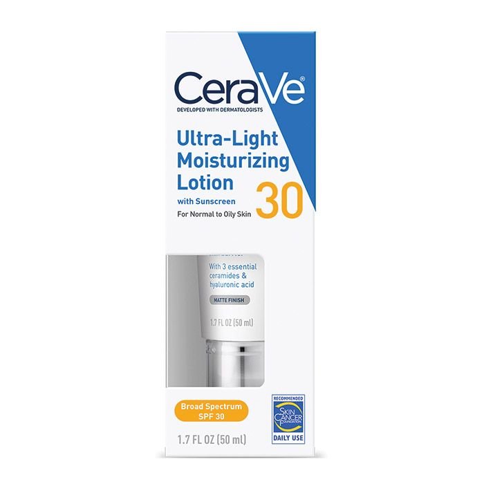 cerave ultra-light moisturizing lotion spf 30 reviews