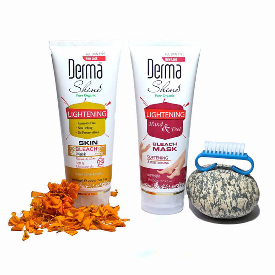 derma shine bleach review sanwarna.pk