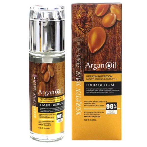 argan oil hair serum for frizzy hair - sanwarna.pk